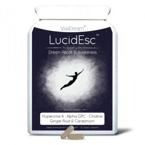 LucidEsc-New-shape-front-label-Dare-to-dream-with-bottle-and-pills